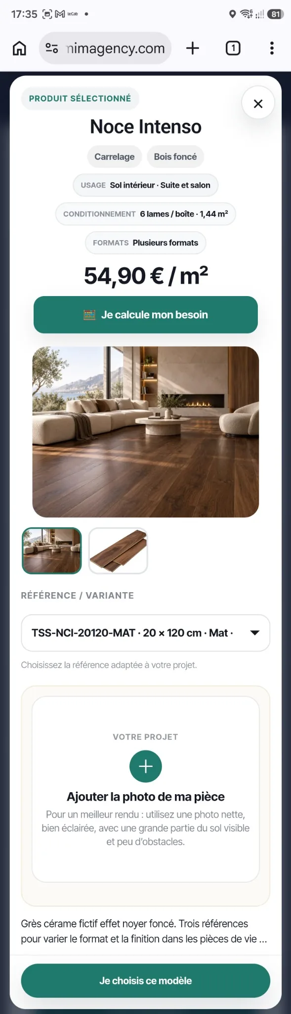 Fiche produit Smart Showroom